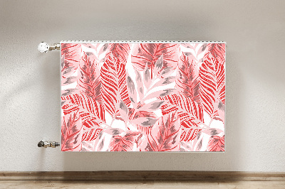 Mágneses radiátor takaró Rózsaszín dzsungel