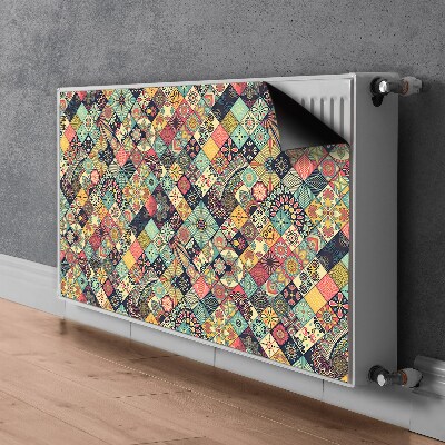 Mágneses radiátor takaró Etnikai mozaik