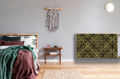 Mágneses radiátor takaró Art deco stílus
