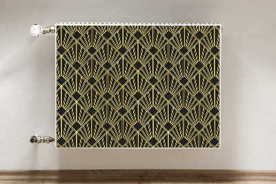 Mágneses radiátor takaró Art deco stílus