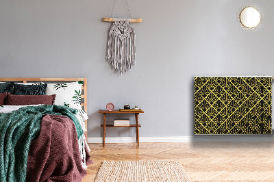 Mágneses radiátor takaró Art deco stílus