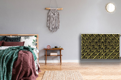 Mágneses radiátor takaró Art deco stílus
