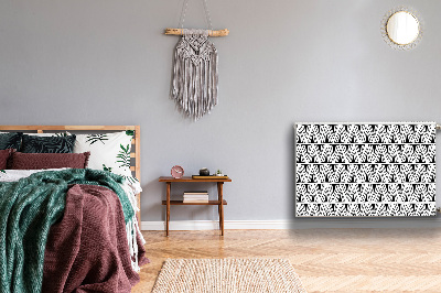 Mágneses radiátor takaró Háromszögek minta boho
