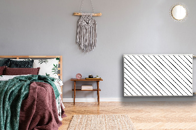 Dekoratív radiátorszőnyeg Pontok geometria