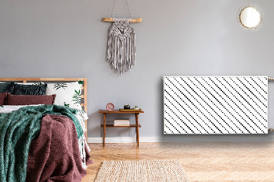 Dekoratív radiátorszőnyeg Pontok geometria