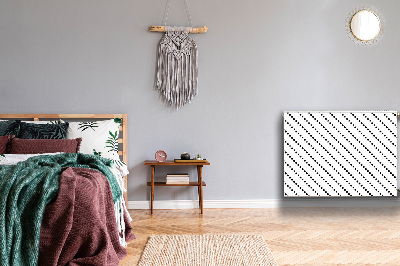Dekoratív radiátorszőnyeg Pontok geometria