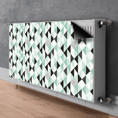 Mágneses radiátor takaró Geometriai mintázat