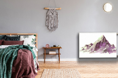 Mágneses radiátor takaró Téli hegyek