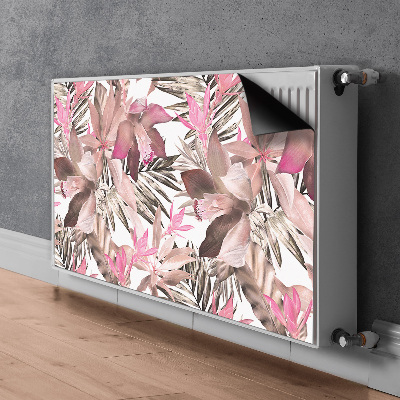 Mágneses radiátor takaró Trópusi rózsaszín