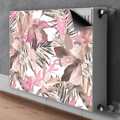 Mágneses radiátor takaró Trópusi rózsaszín