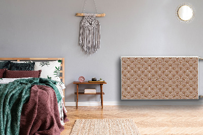 Mágneses radiátor takaró Art deco stílus