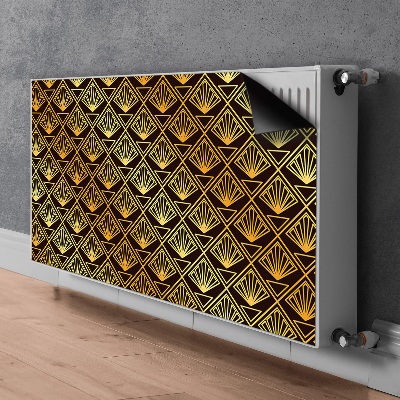 Mágneses radiátor takaró Art deco stílus