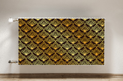 Mágneses radiátor takaró Art deco stílus