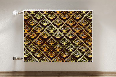 Mágneses radiátor takaró Art deco stílus
