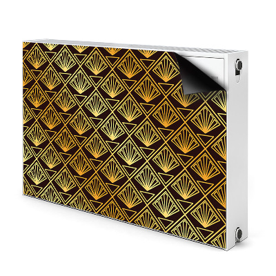 Mágneses radiátor takaró Art deco stílus
