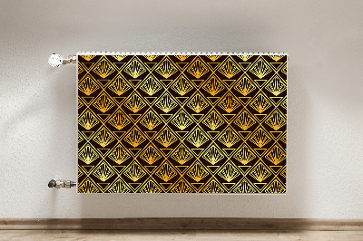 Mágneses radiátor takaró Art deco stílus