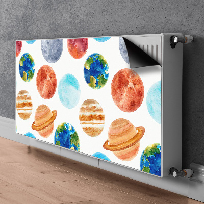 Radiátor mágnes Színes bolygók
