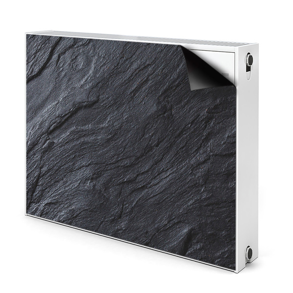Mágneses radiátor takaró Fekete márvány
