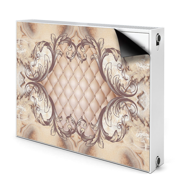 Mágneses radiátor takaró Quilted grafika luxus