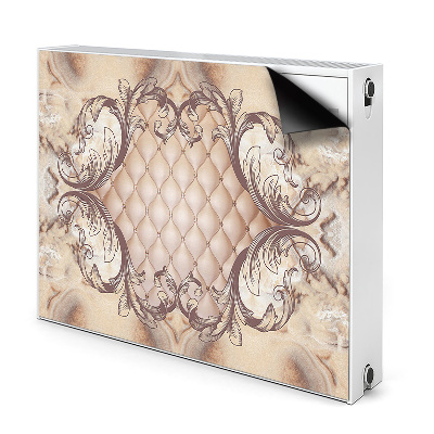 Mágneses radiátor takaró Quilted grafika luxus