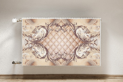 Mágneses radiátor takaró Quilted grafika luxus
