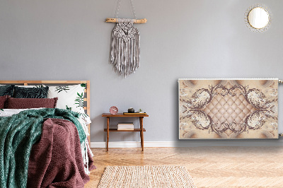 Mágneses radiátor takaró Quilted grafika luxus