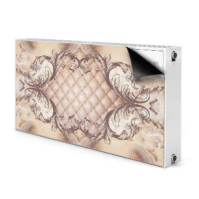 Mágneses radiátor takaró Quilted grafika luxus
