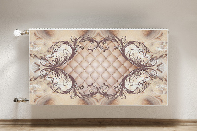 Mágneses radiátor takaró Quilted grafika luxus