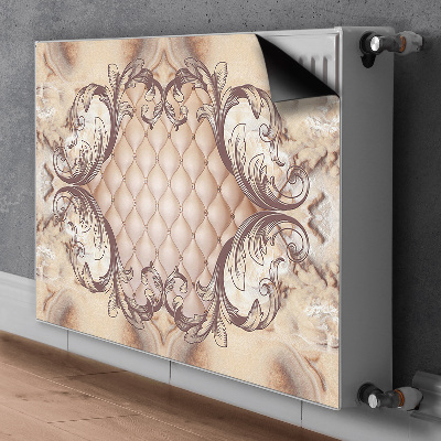Mágneses radiátor takaró Quilted grafika luxus