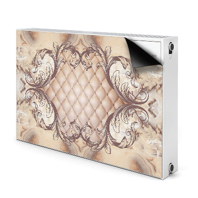 Mágneses radiátor takaró Quilted grafika luxus