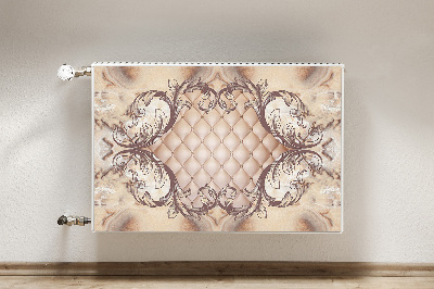 Mágneses radiátor takaró Quilted grafika luxus