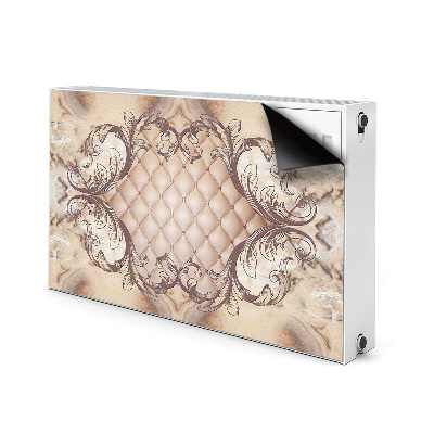 Mágneses radiátor takaró Quilted grafika luxus