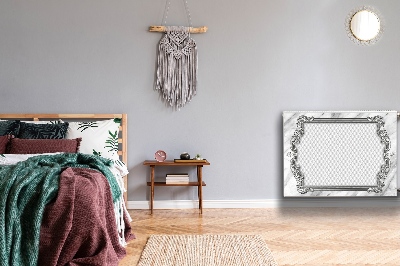 Mágneses radiátor takaró Steppelt márványmintázat