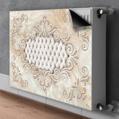 Mágneses radiátor takaró Steppelt glamour mintázat