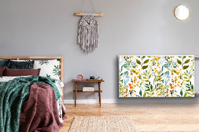 Dekoratív radiátorszőnyeg Boho virágok