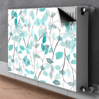 Mágneses radiátor takaró Akvarell levelek