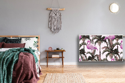 Radiátor mágnes Flamingos pálmafákban