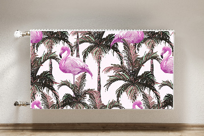 Radiátor mágnes Flamingos pálmafákban