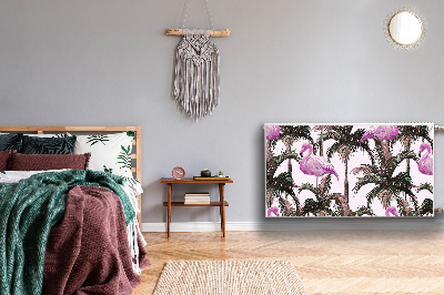 Radiátor mágnes Flamingos pálmafákban
