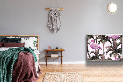 Radiátor mágnes Flamingos pálmafákban