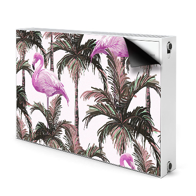 Radiátor mágnes Flamingos pálmafákban
