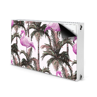 Radiátor mágnes Flamingos pálmafákban