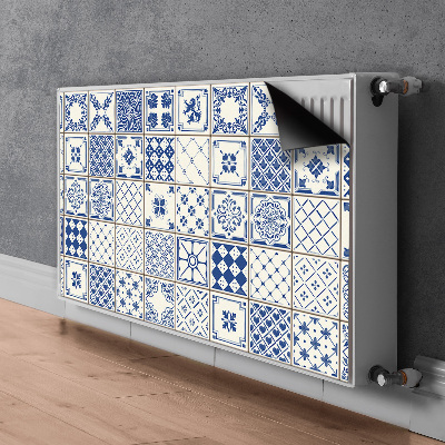 Mágneses radiátor takaró Azulejos csempe