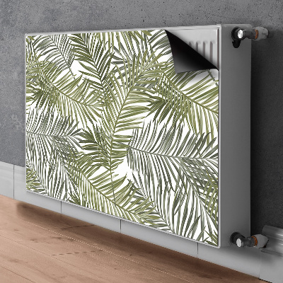 Mágneses radiátor takaró Egzotikus levelek
