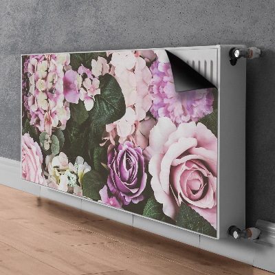 Mágneses radiátor takaró Barokk virágok
