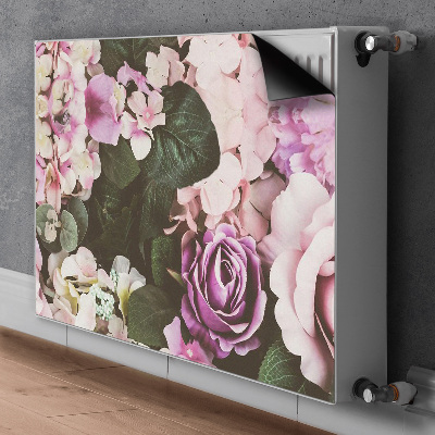 Mágneses radiátor takaró Barokk virágok