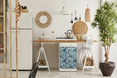 Mágnes a mosogatógéphez Gyönyörű patchwork