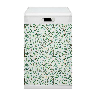 Dekoratív mosogatógép mágnes Zöld ágak