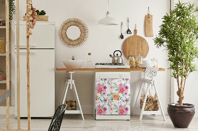 Dekoratív mágnes mosogatógéphez Virágrajz