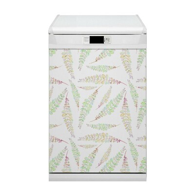 Dekoratív mágnes mosogatógéphez Akvarell levelek